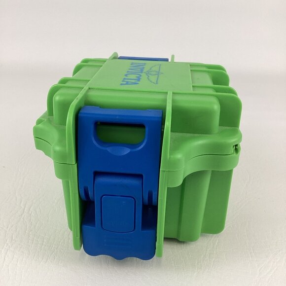 Invicta Impact Resistant Watch Collector Case Store Protect Waterproof Box Green - Picture 7 of 10